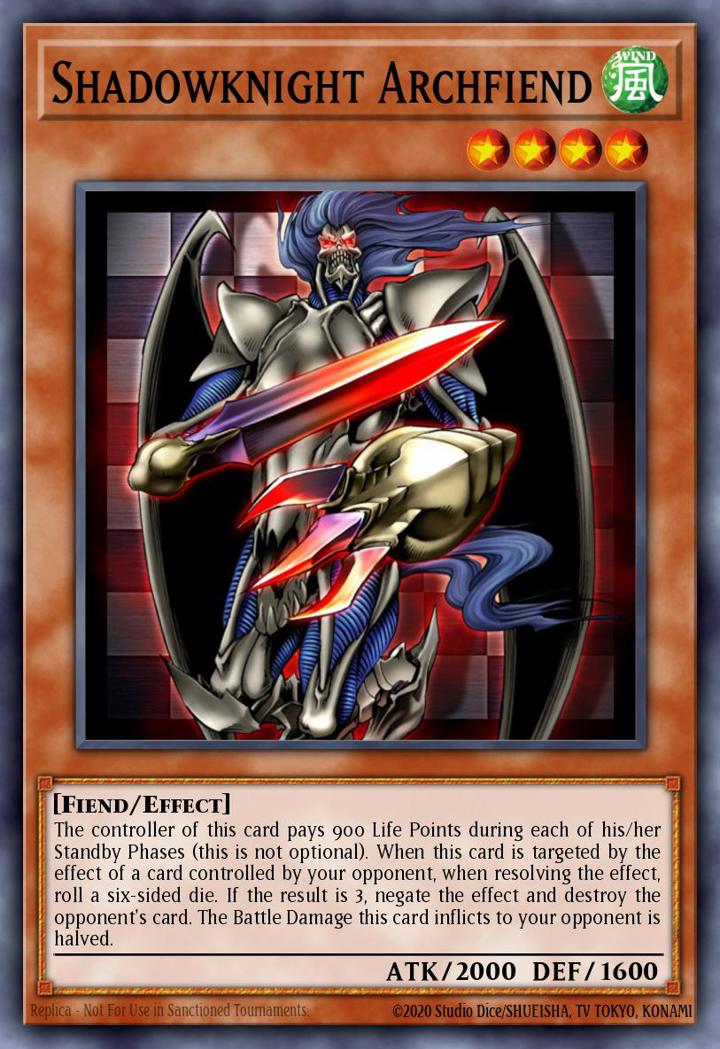 Shadowknight Archfiend Single: Yu-Gi-Oh! Speed Duel GX: Duelists of Shadows Einzelkarte