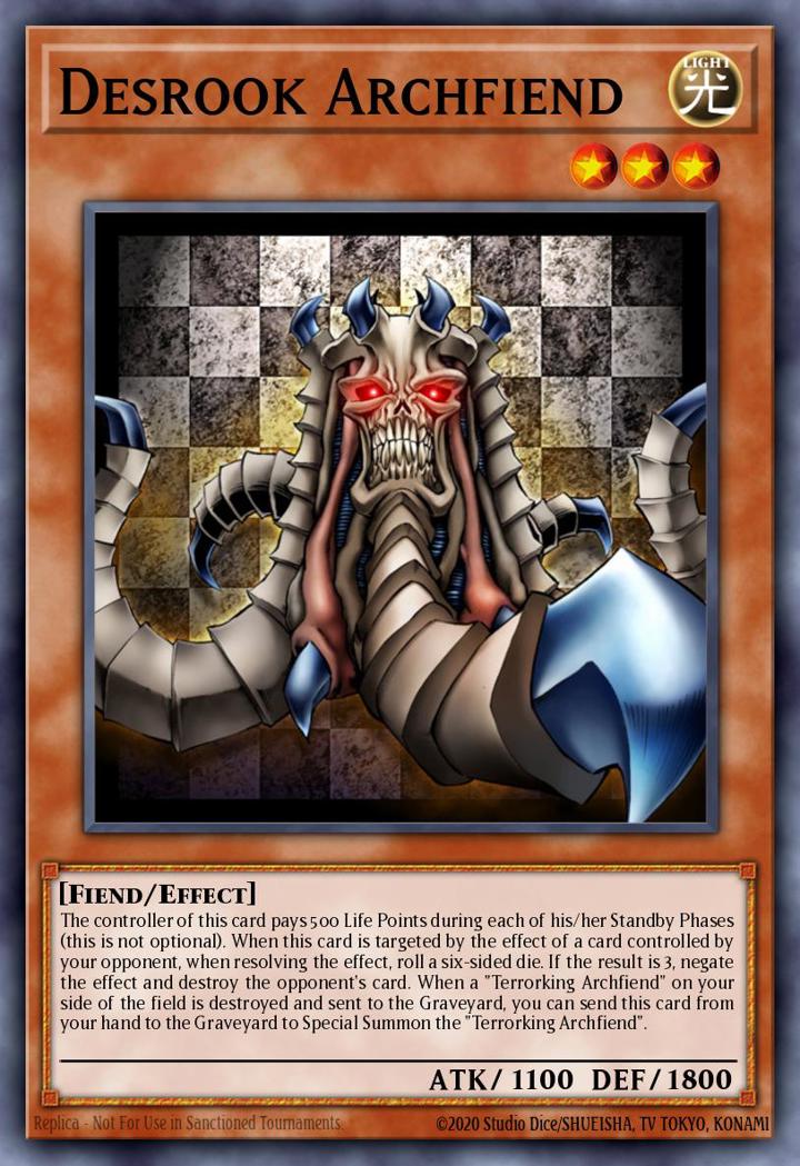 Desrook Archfiend Single: Yu-Gi-Oh! Speed Duel GX: Duelists of Shadows Einzelkarte