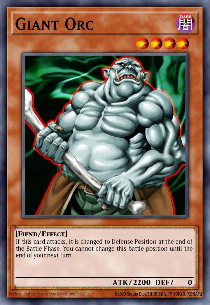 Giant Orc Single: Yu-Gi-Oh! Speed Duel GX: Duelists of Shadows Einzelkarte