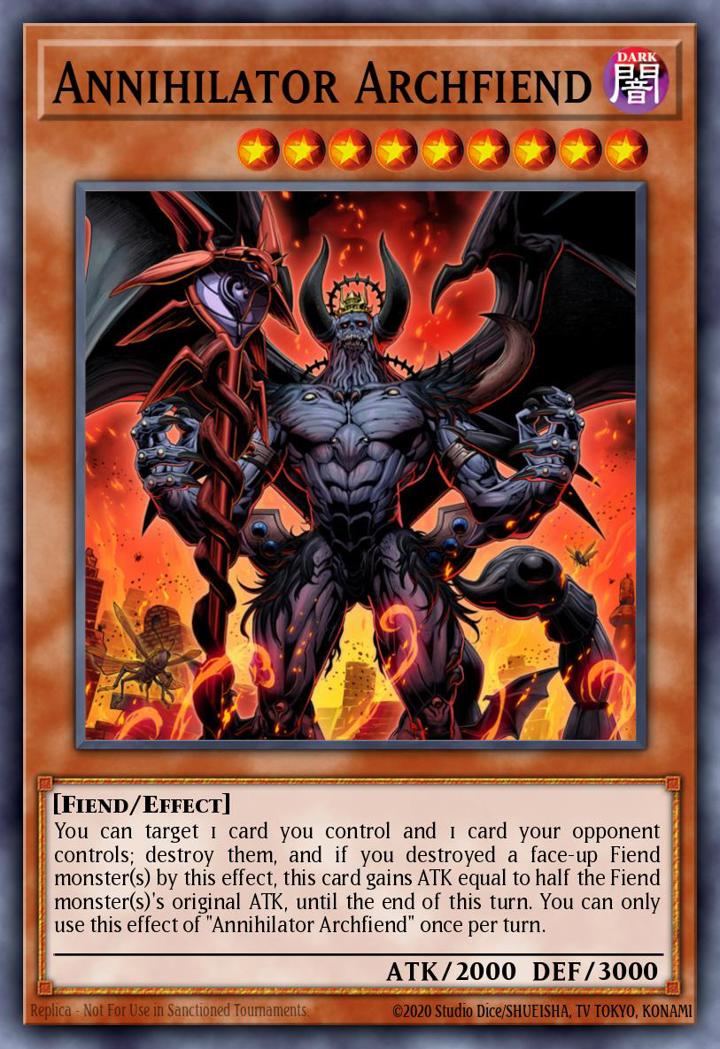 Annihilator Archfiend Single: Yu-Gi-Oh! Speed Duel GX: Duelists of Shadows Einzelkarte