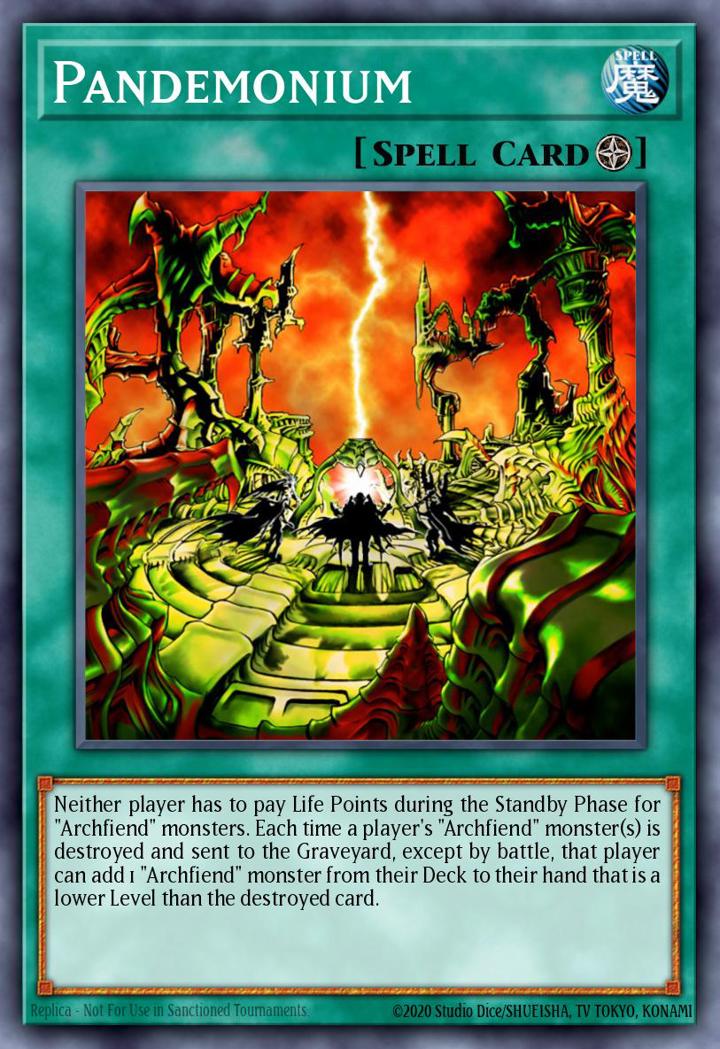 Pandemonium Single: Yu-Gi-Oh! Speed Duel GX: Duelists of Shadows Einzelkarte