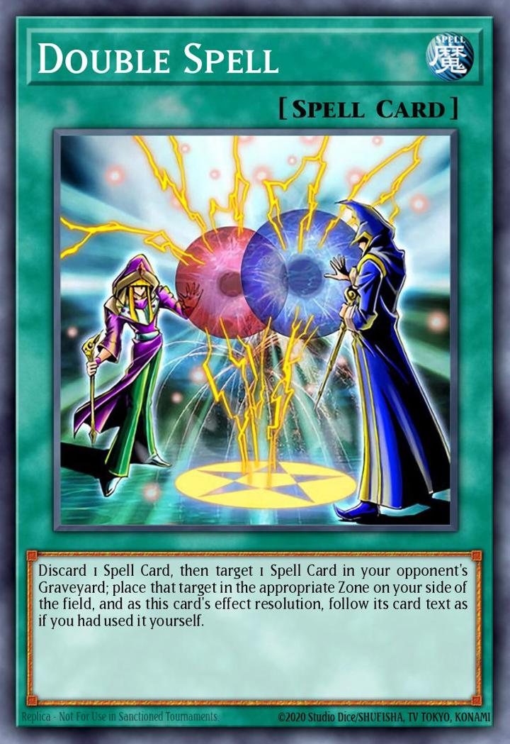 Double Spell Single: Yu-Gi-Oh! Speed Duel GX: Duelists of Shadows Einzelkarte