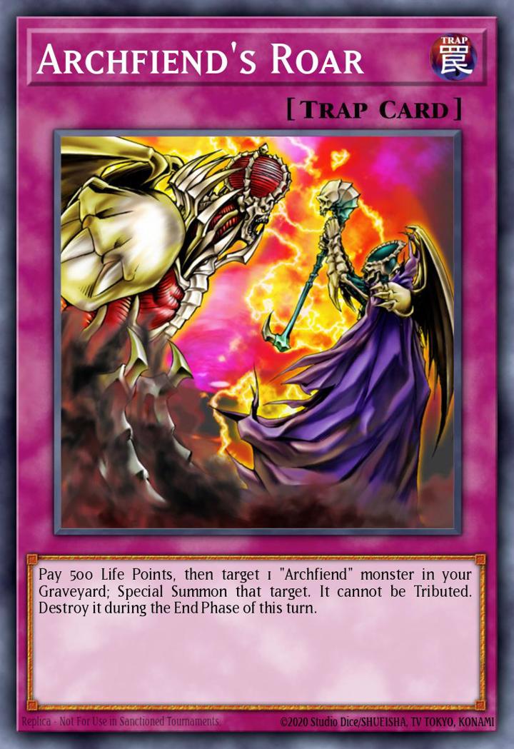 Archfiend's Roar Single: Yu-Gi-Oh! Speed Duel GX: Duelists of Shadows Einzelkarte