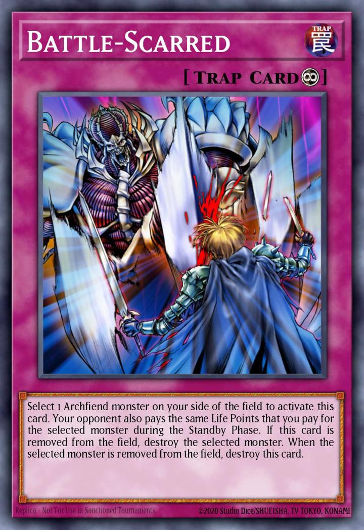 Battle-Scarred Single: Yu-Gi-Oh! Speed Duel GX: Duelists of Shadows Einzelkarte