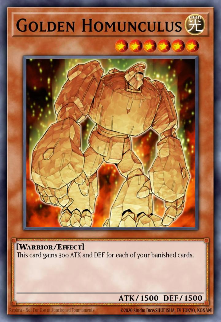 Golden Homunculus (V.1 - Common) Single: Yu-Gi-Oh! Speed Duel GX: Duelists of Shadows Einzelkarte