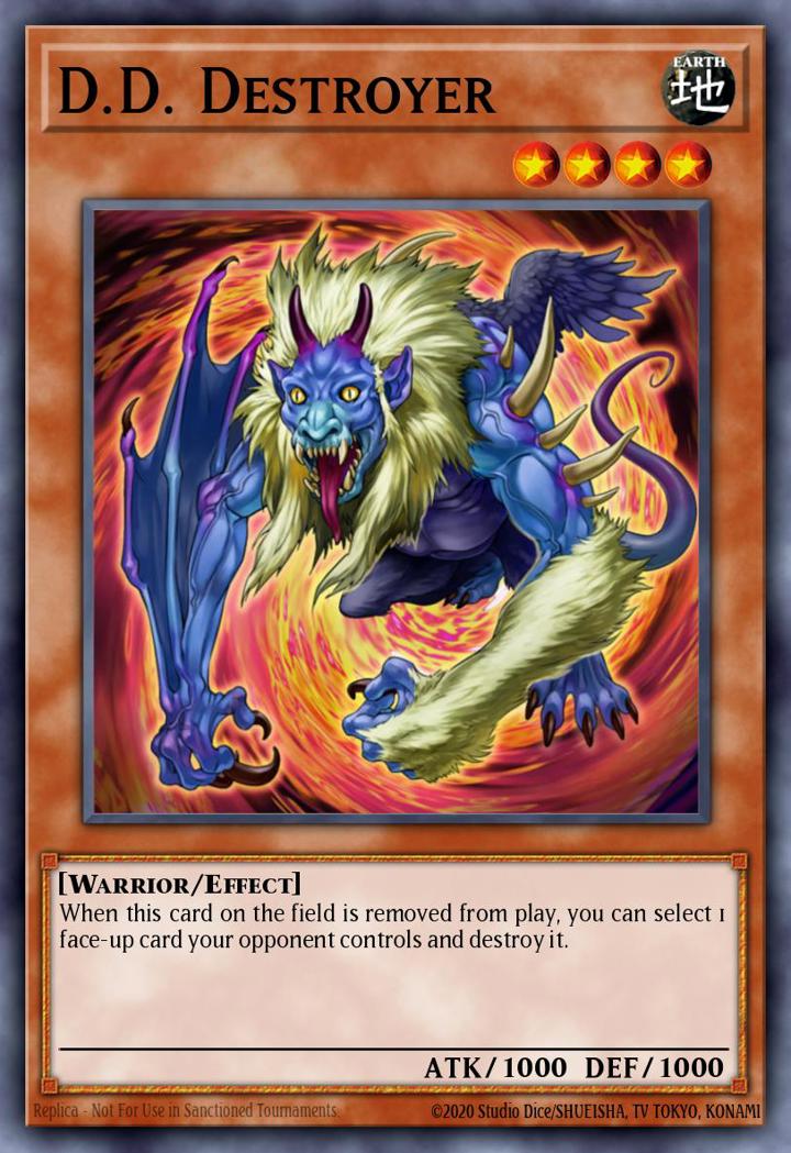 D.D. Destroyer Single: Yu-Gi-Oh! Speed Duel GX: Duelists of Shadows Einzelkarte