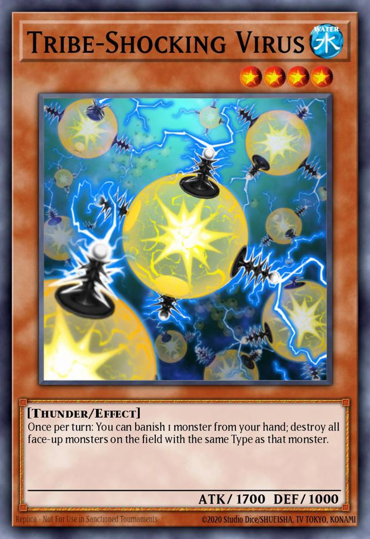 Tribe-Shocking Virus Single: Yu-Gi-Oh! Speed Duel GX: Duelists of Shadows Einzelkarte