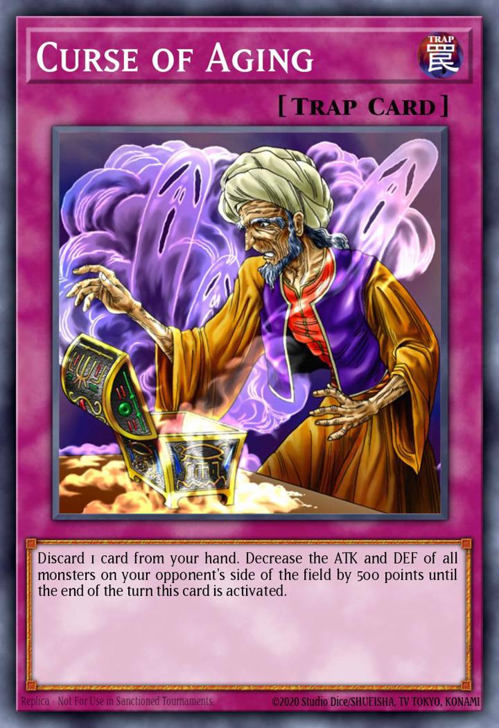 Curse of Aging Single: Yu-Gi-Oh! Speed Duel GX: Duelists of Shadows Einzelkarte