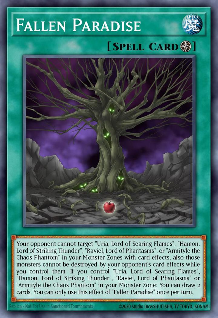 Fallen Paradise Single: Yu-Gi-Oh! Speed Duel GX: Duelists of Shadows Einzelkarte