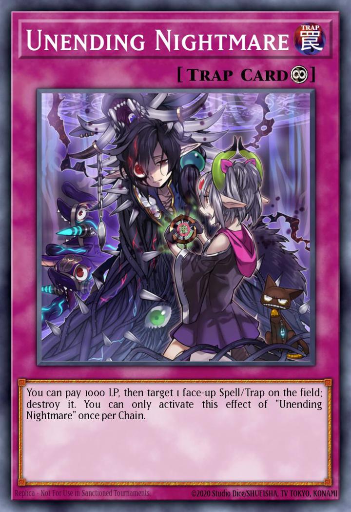 Unending Nightmare Single: Yu-Gi-Oh! Speed Duel GX: Duelists of Shadows Einzelkarte