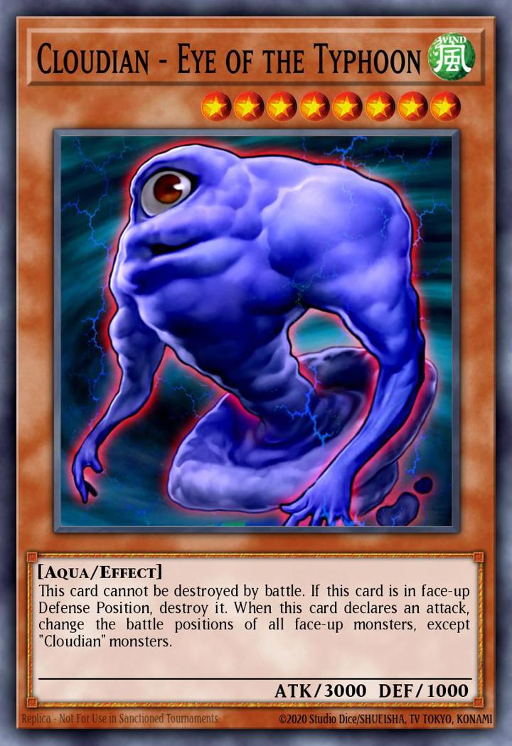 Cloudian - Eye of the Typhoon Single: Yu-Gi-Oh! Speed Duel GX: Duelists of Shadows Einzelkarte
