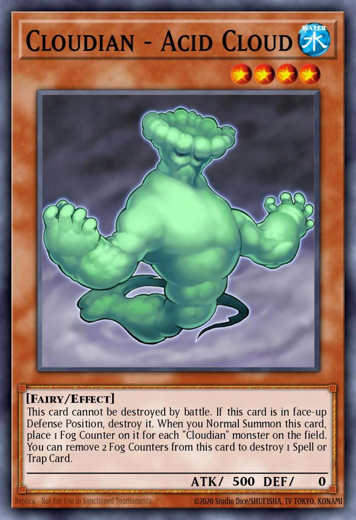 Cloudian - Acid Cloud Single: Yu-Gi-Oh! Speed Duel GX: Duelists of Shadows Einzelkarte