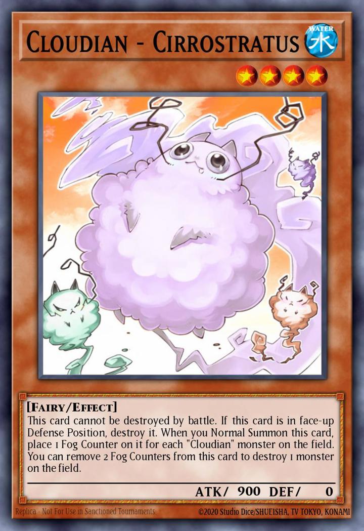 Cloudian - Cirrostratus Single: Yu-Gi-Oh! Speed Duel GX: Duelists of Shadows Einzelkarte