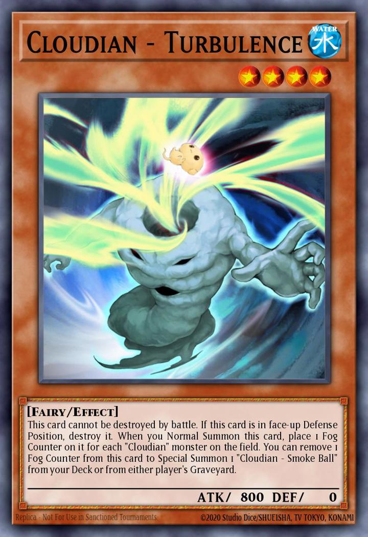 Cloudian - Turbulence Single: Yu-Gi-Oh! Speed Duel GX: Duelists of Shadows Einzelkarte
