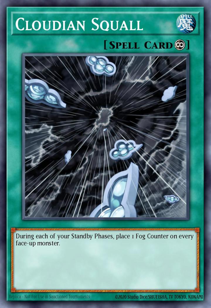 Cloudian Squall Single: Yu-Gi-Oh! Speed Duel GX: Duelists of Shadows Einzelkarte