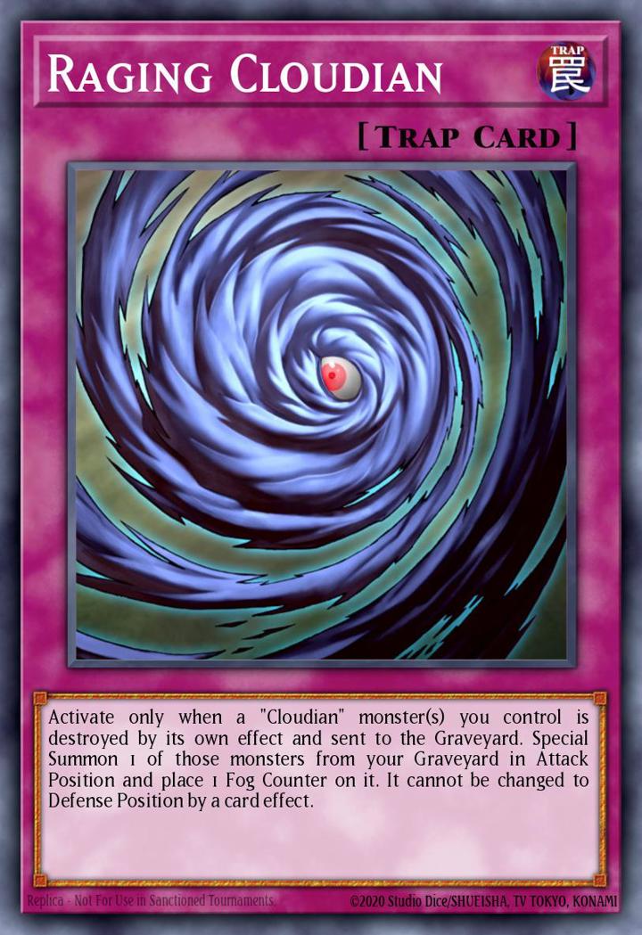 Raging Cloudian Single: Yu-Gi-Oh! Speed Duel GX: Duelists of Shadows Einzelkarte