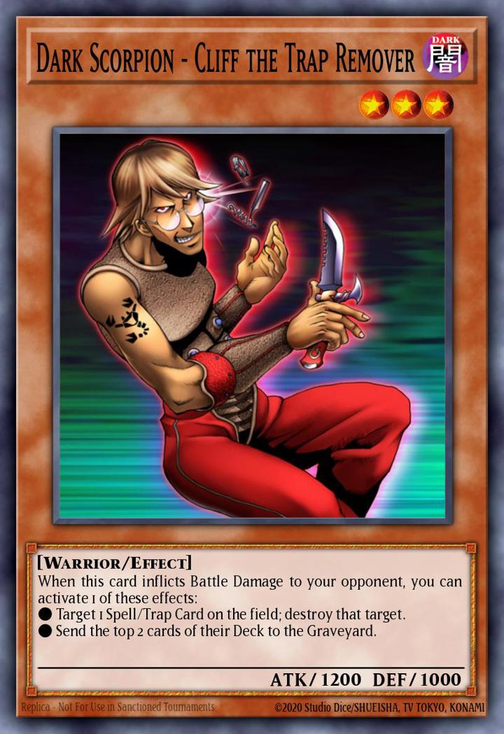 Dark Scorpion - Cliff the Trap Remover Single: Yu-Gi-Oh! Speed Duel GX: Duelists of Shadows Einzelkarte