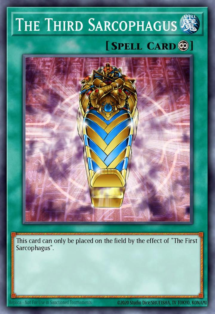 The Third Sarcophagus Single: Yu-Gi-Oh! Speed Duel GX: Duelists of Shadows Einzelkarte