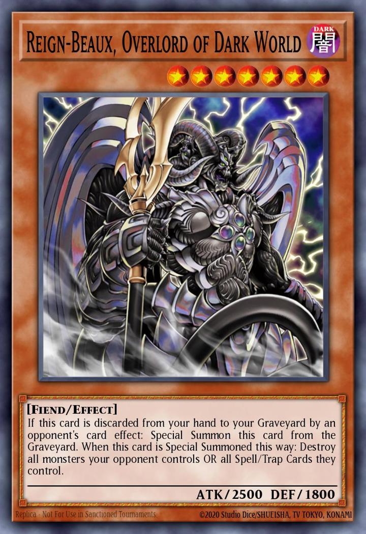 Reign-Beaux, Overlord of Dark World Single: Yu-Gi-Oh! Speed Duel GX: Duelists of Shadows Einzelkarte
