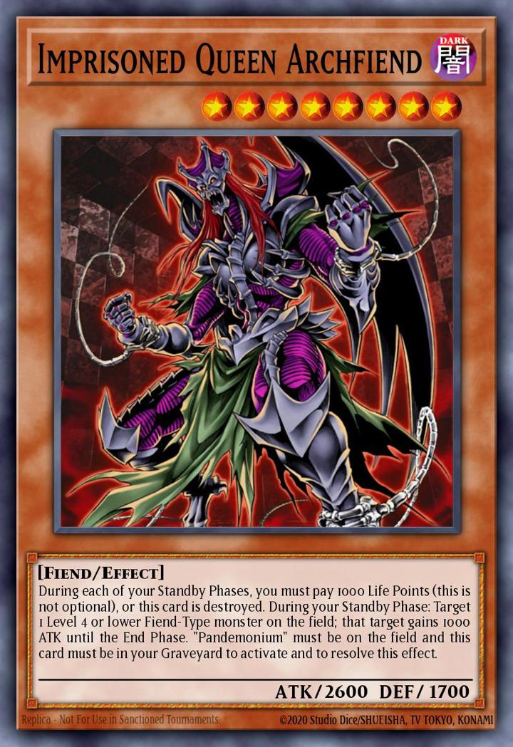 Imprisoned Queen Archfiend Single: Yu-Gi-Oh! Speed Duel GX: Duelists of Shadows Einzelkarte