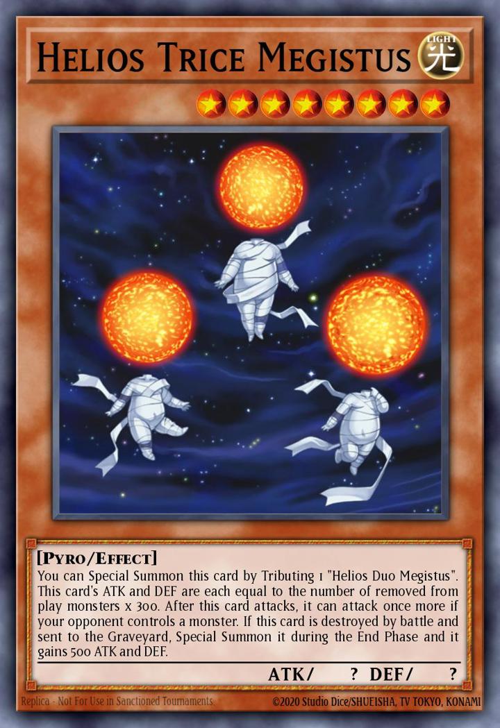 Helios Trice Megistus Single: Yu-Gi-Oh! Speed Duel GX: Duelists of Shadows Einzelkarte