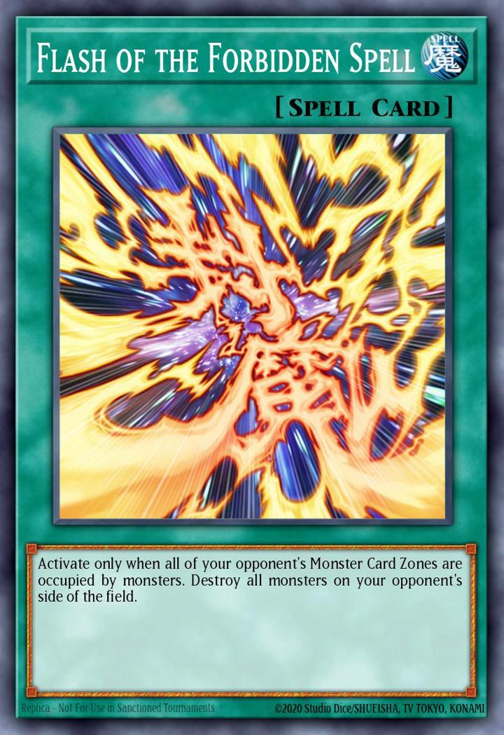 Flash of the Forbidden Spell Single: Yu-Gi-Oh! Speed Duel GX: Duelists of Shadows Einzelkarte