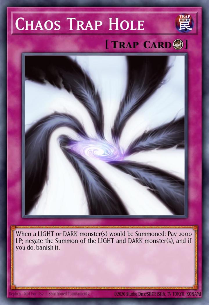 Chaos Trap Hole Single: Yu-Gi-Oh! Speed Duel GX: Duelists of Shadows Einzelkarte