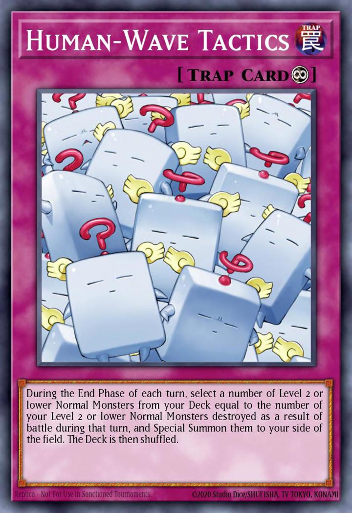 Human-Wave Tactics Single: Yu-Gi-Oh! Speed Duel GX: Duelists of Shadows Einzelkarte