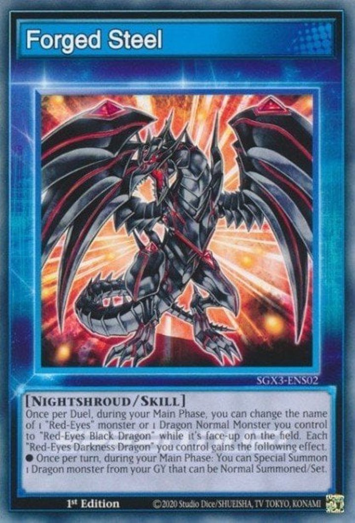 Forged Steel (Skills) Single: Yu-Gi-Oh! Speed Duel GX: Duelists of Shadows Einzelkarte
