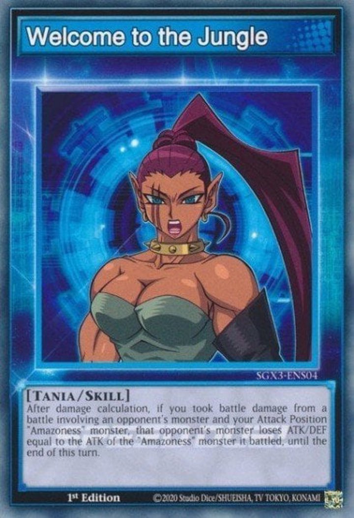 Welcome to the Jungle (Skills) Single: Yu-Gi-Oh! Speed Duel GX: Duelists of Shadows Einzelkarte