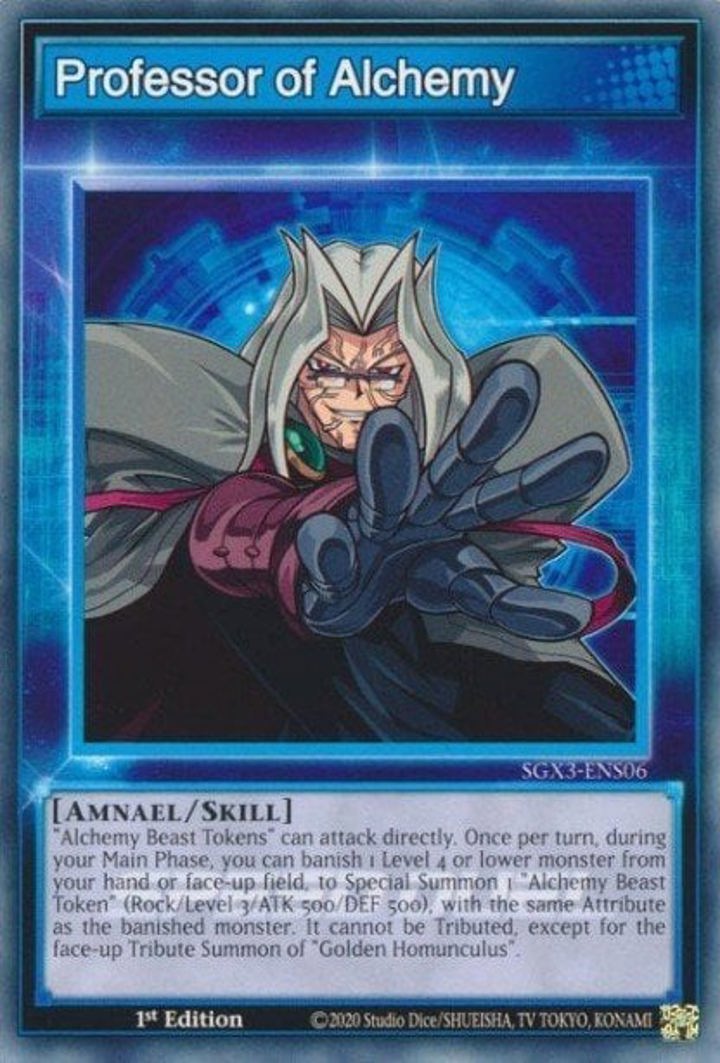 Professor of Alchemy (Skills) Single: Yu-Gi-Oh! Speed Duel GX: Duelists of Shadows Einzelkarte