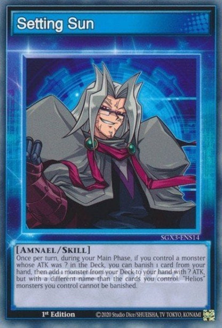 Setting Sun (Skill) Single: Yu-Gi-Oh! Speed Duel GX: Duelists of Shadows Einzelkarte