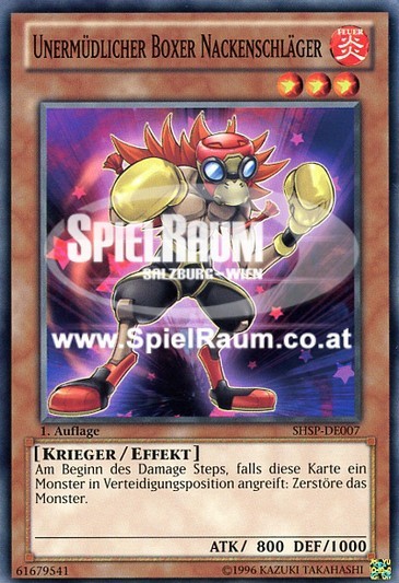 Battlin' Boxer Rabbit Puncher Single: Yu-Gi-Oh! Shadow Specters Einzelkarte