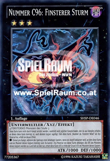 Number C96: Dark Storm (V.1 - Super Rare)