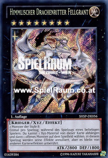 Divine Dragon Knight Felgrand (V.4 - Ultimate Rare) Single: Yu-Gi-Oh! Shadow Specters Einzelkarte