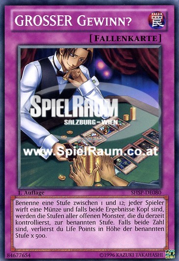 BIG Win!? Single: Yu-Gi-Oh! Shadow Specters Einzelkarte