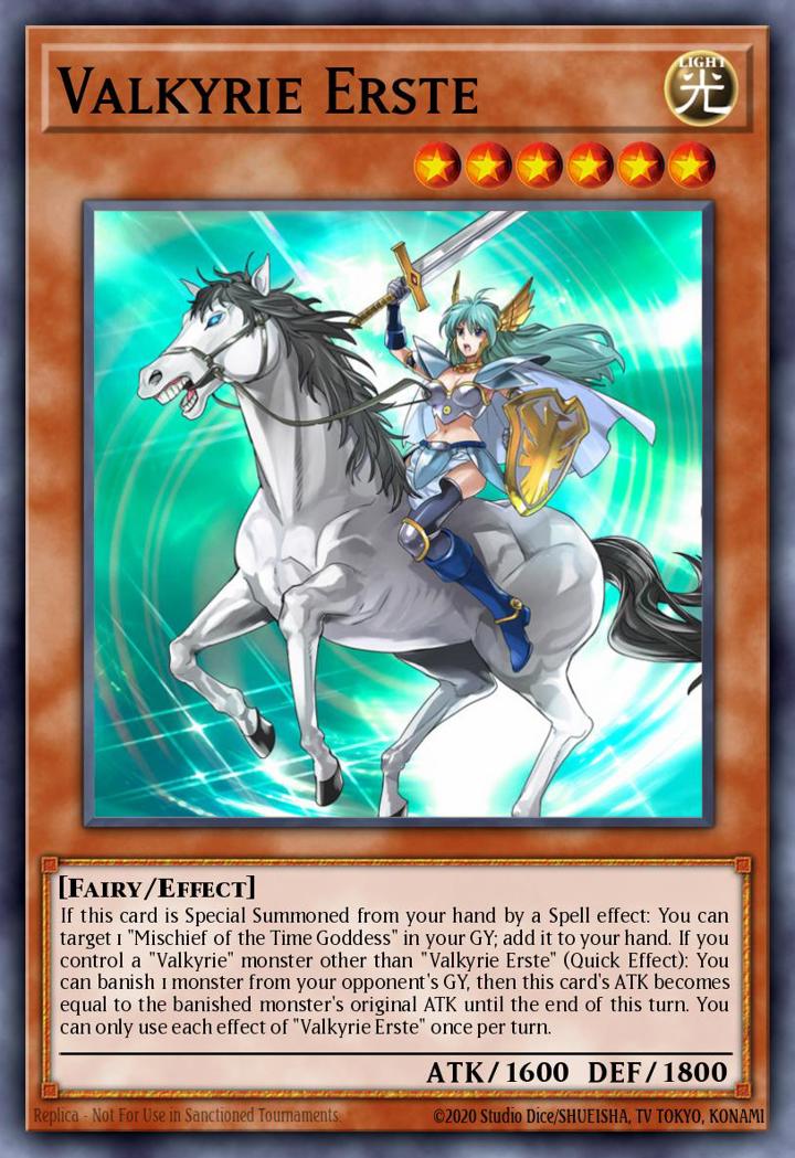 Valkyrie Erste Single: Yu-Gi-Oh! Shadows in Valhalla Einzelkarte