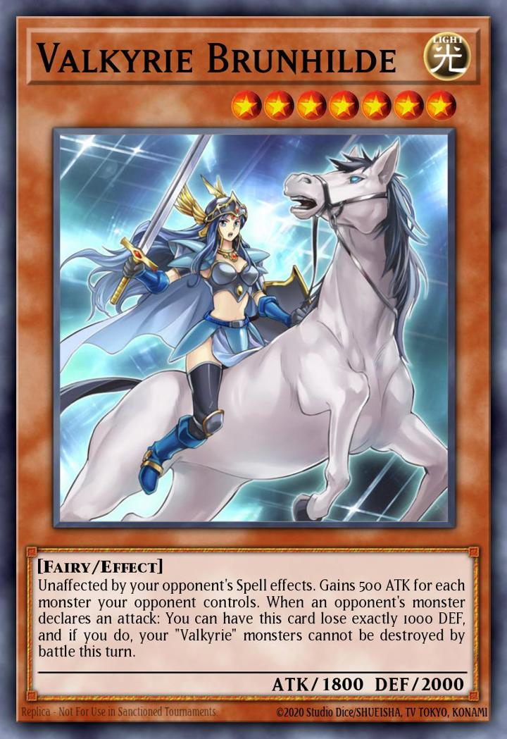 Valkyrie Brunhilde Single: Yu-Gi-Oh! Shadows in Valhalla Einzelkarte