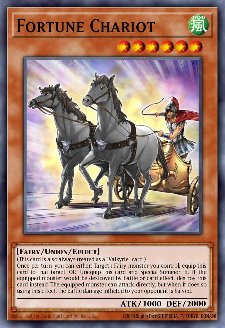 Fortune Chariot Single: Yu-Gi-Oh! Shadows in Valhalla Einzelkarte