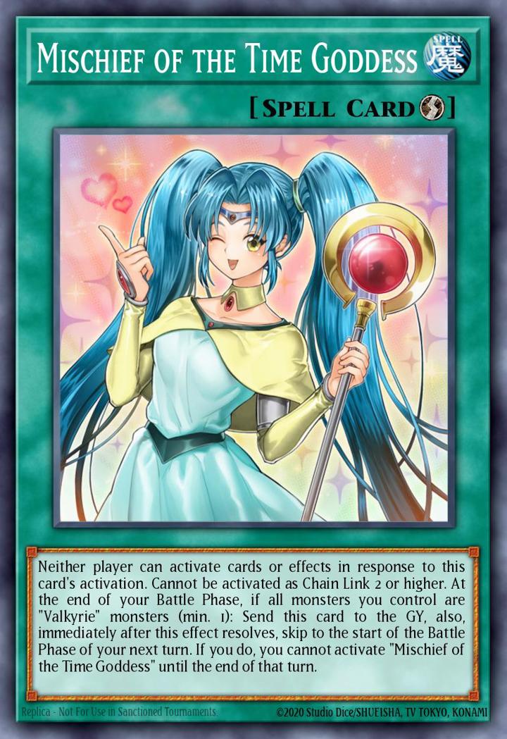 Mischief of the Time Goddess Single: Yu-Gi-Oh! Shadows in Valhalla Einzelkarte