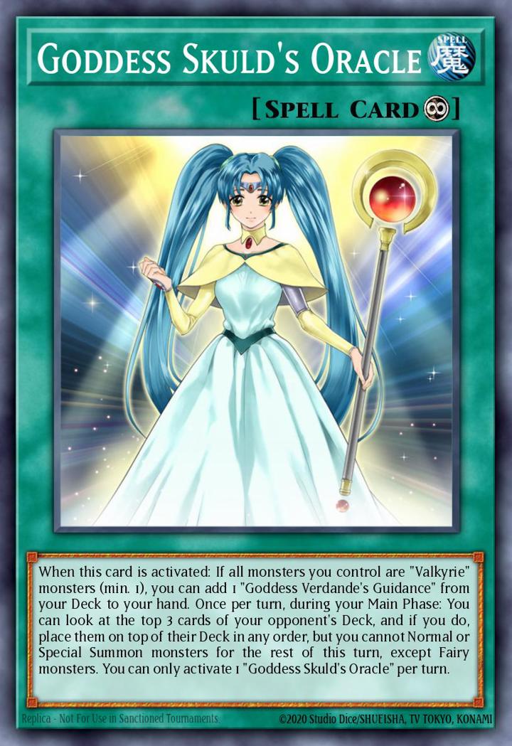 Goddess Skuld's Oracle Single: Yu-Gi-Oh! Shadows in Valhalla Einzelkarte