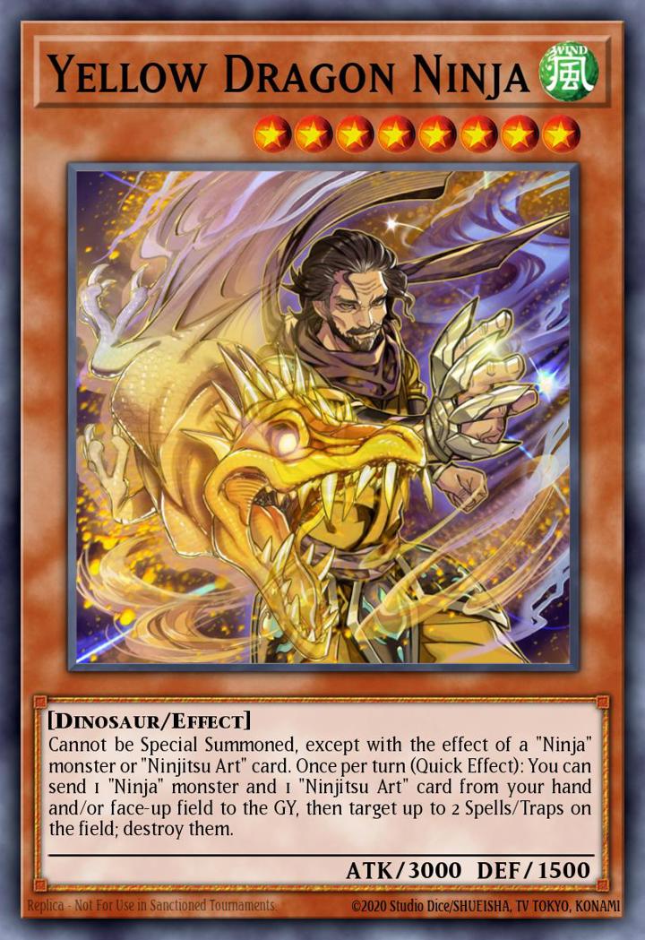 Yellow Dragon Ninja Single: Yu-Gi-Oh! Shadows in Valhalla Einzelkarte