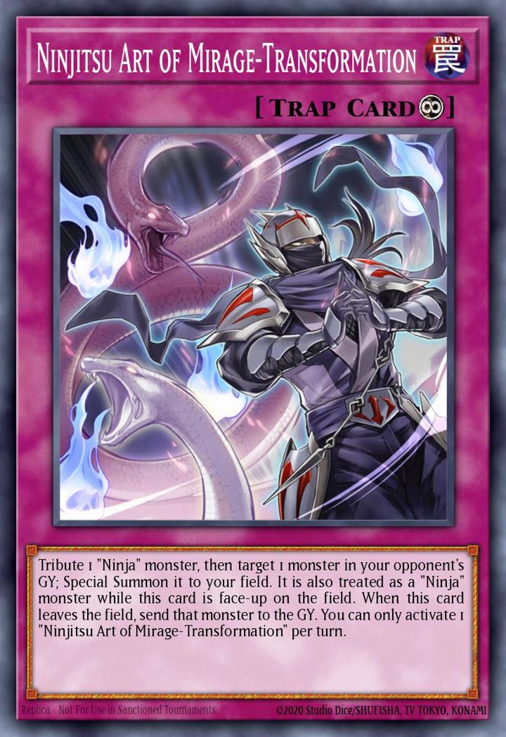 Ninjitsu Art of Mirage-Transformation Single: Yu-Gi-Oh! Shadows in Valhalla Einzelkarte