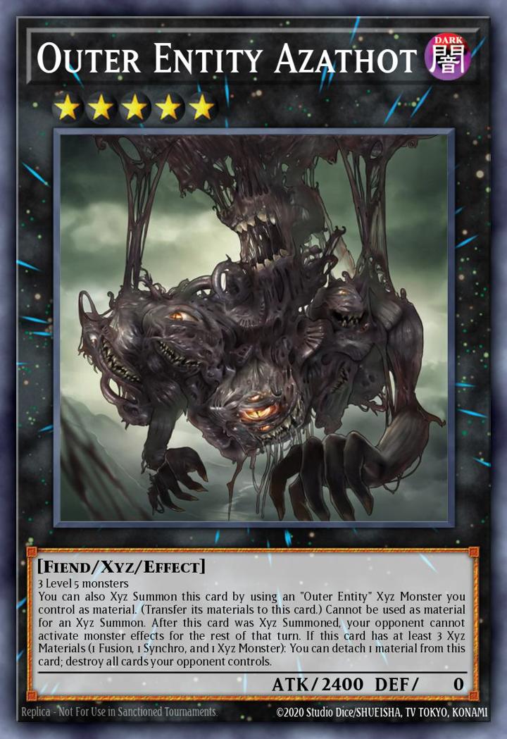 Outer Entity Azathot Single: Yu-Gi-Oh! Shadows in Valhalla Einzelkarte