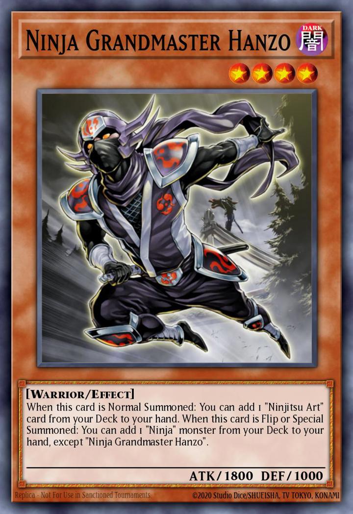 Ninja Grandmaster Hanzo Single: Yu-Gi-Oh! Shadows in Valhalla Einzelkarte