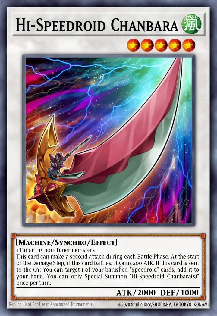 Hi-Speedroid Chanbara Single: Yu-Gi-Oh! Shadows in Valhalla Einzelkarte