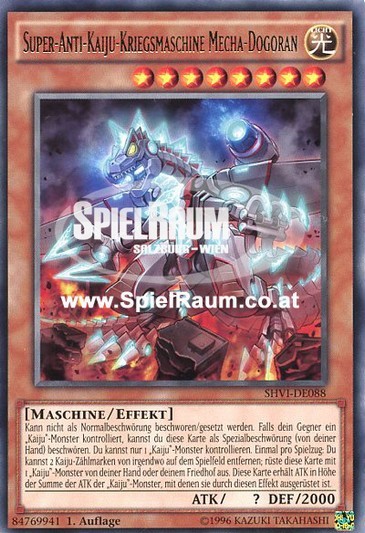 Super Anti-Kaiju War Machine Mecha-Dogoran