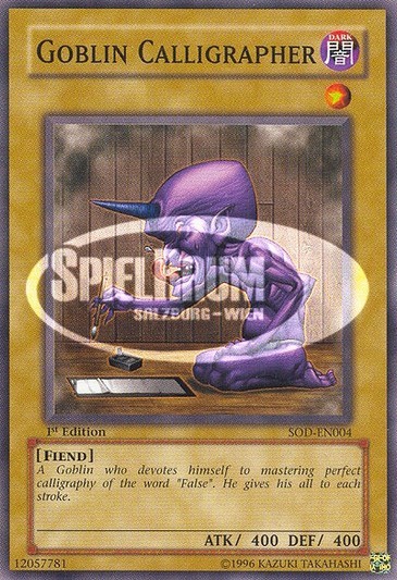 Goblin Calligrapher