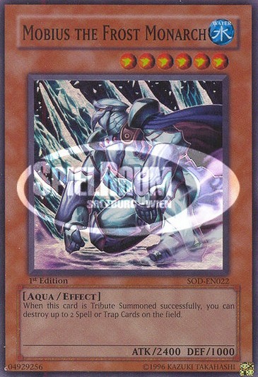 Mobius the Frost Monarch (V.1 - Super Rare)