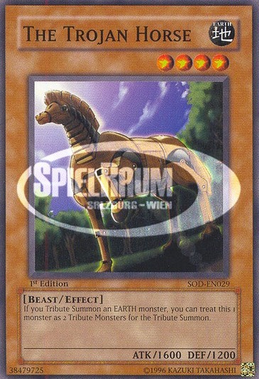 The Trojan Horse Single: Yu-Gi-Oh! Soul of the Duelist Einzelkarte